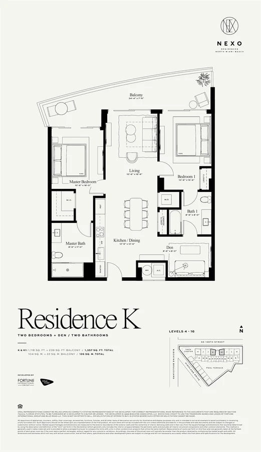 Original floor plan · Residence K