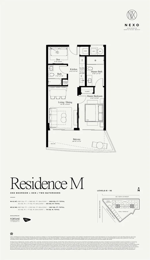 Original floor plan · Residence M