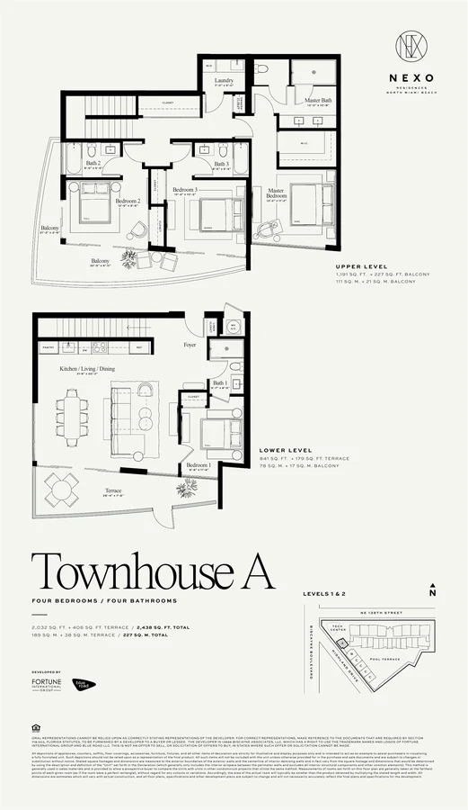Original floor plan · Townhome A