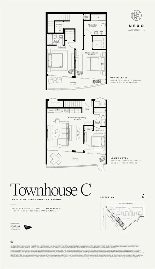 Original floor plan · Townhome C