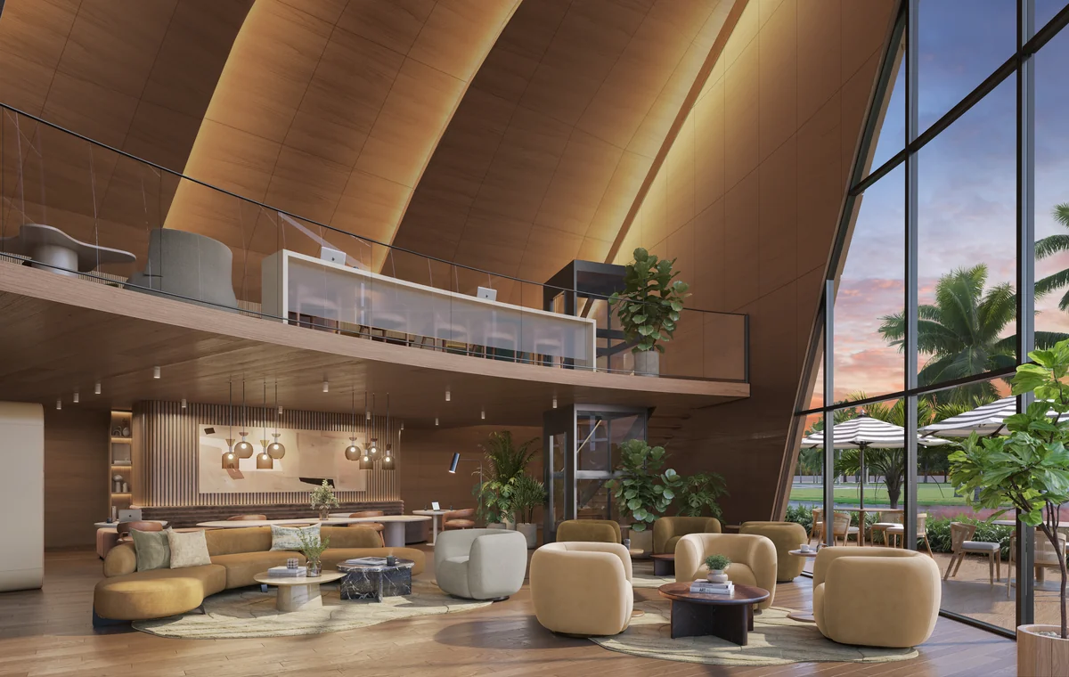Visualización del centro tecnológico y de coworking